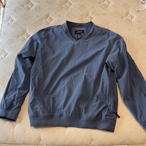 Izod Men's V-Neck Sweater - Navy Blue